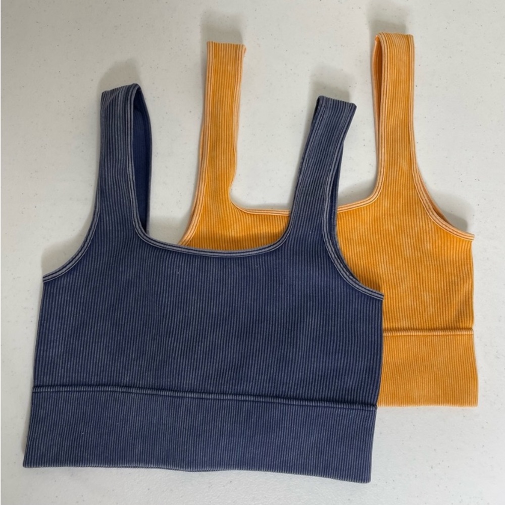 Seamless Crop Set - Vintage Wash
